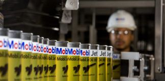 ExxonMobil aviation lubrication plant
