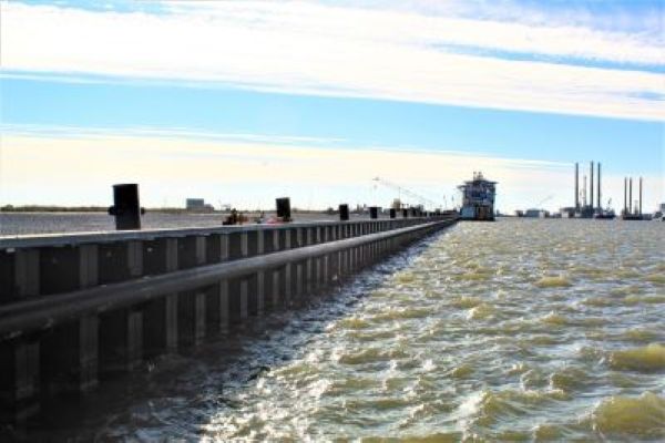 Port Fourchon bulkhead