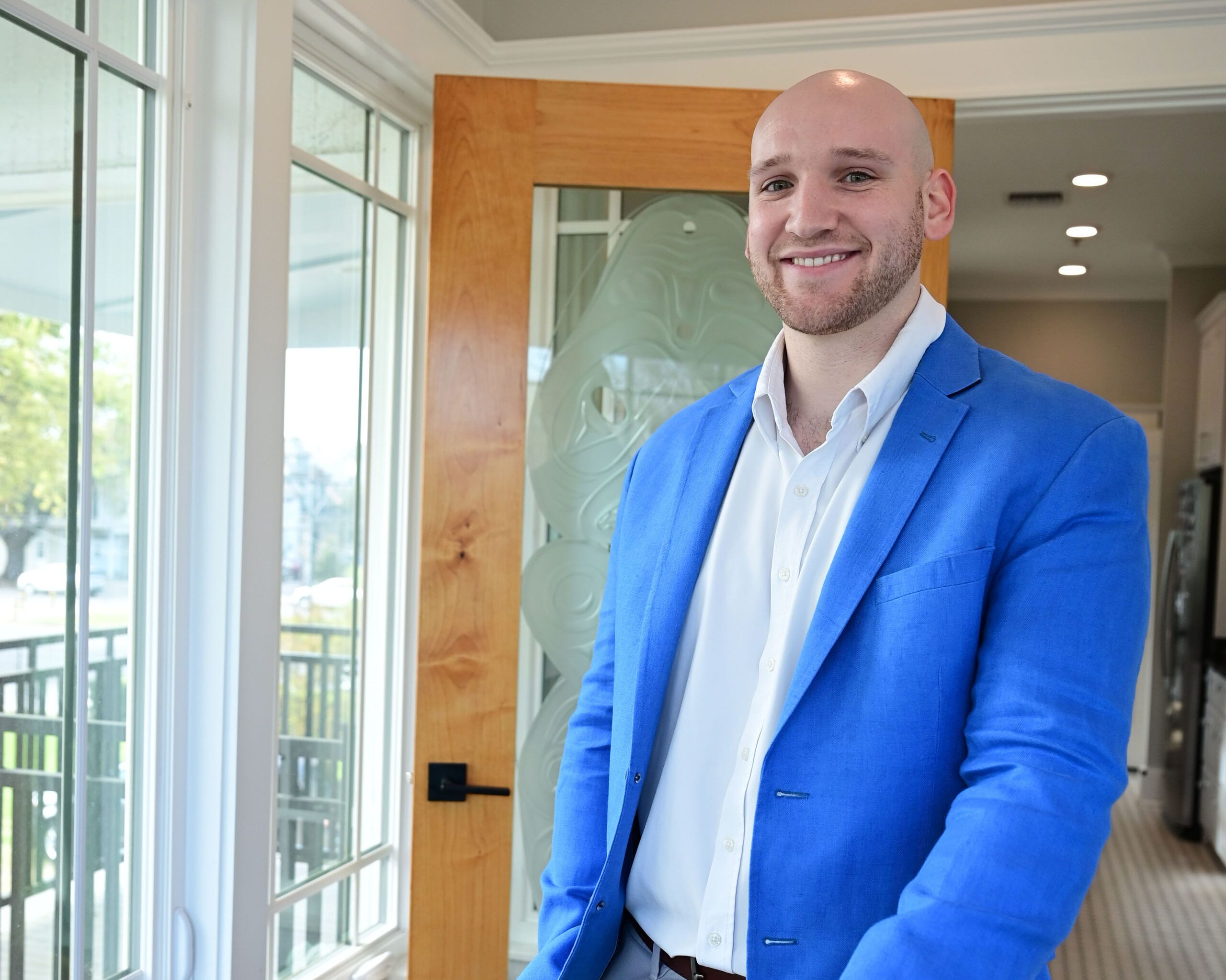 Noah Taliancich at his Mid-City New Orleans YPE office